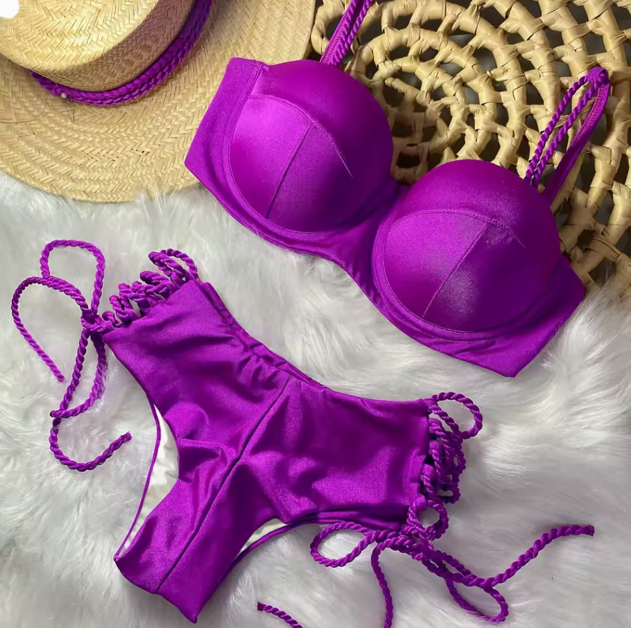 Brazilian Bikini Set High Waist
