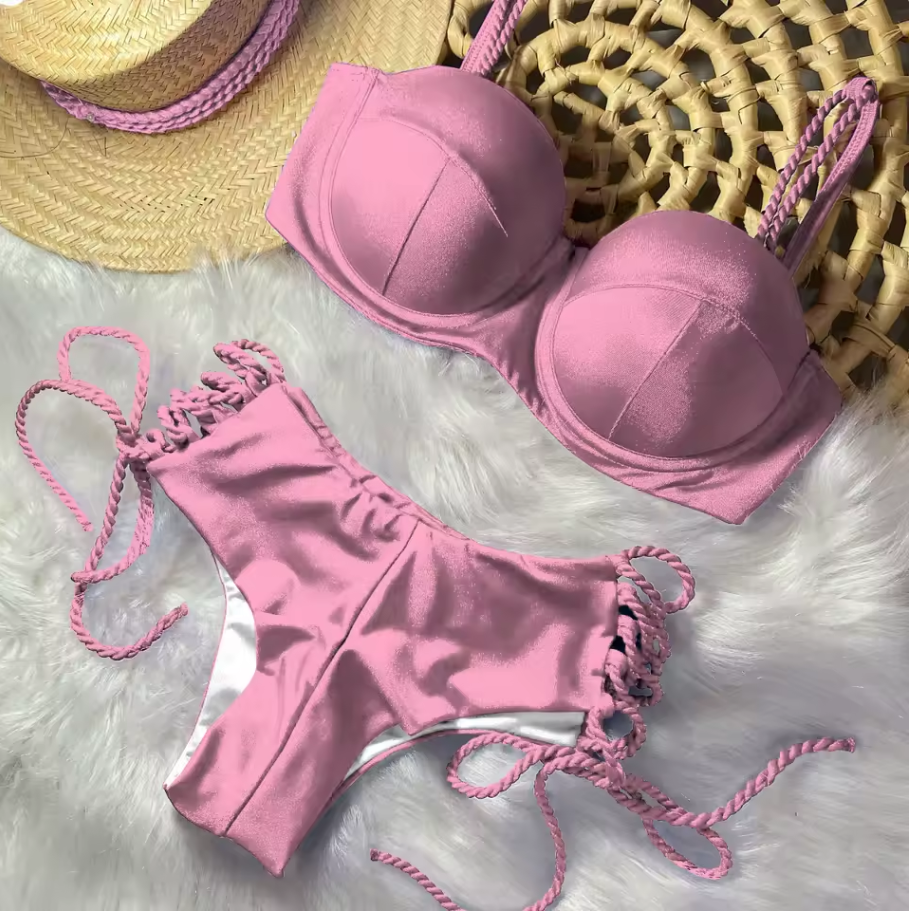 Brazilian Bikini Set High Waist