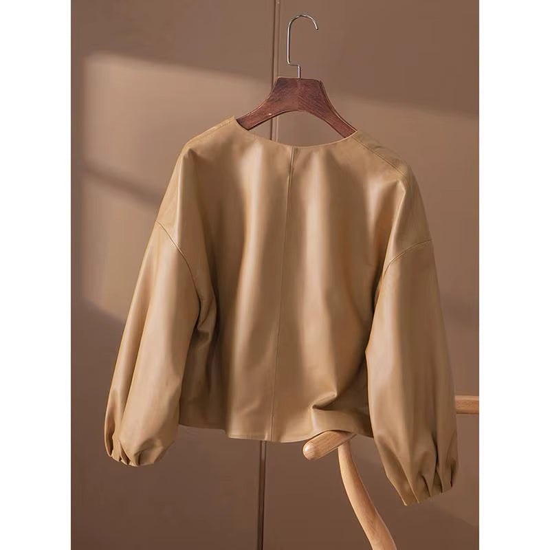 High-quality PU leather jackets.