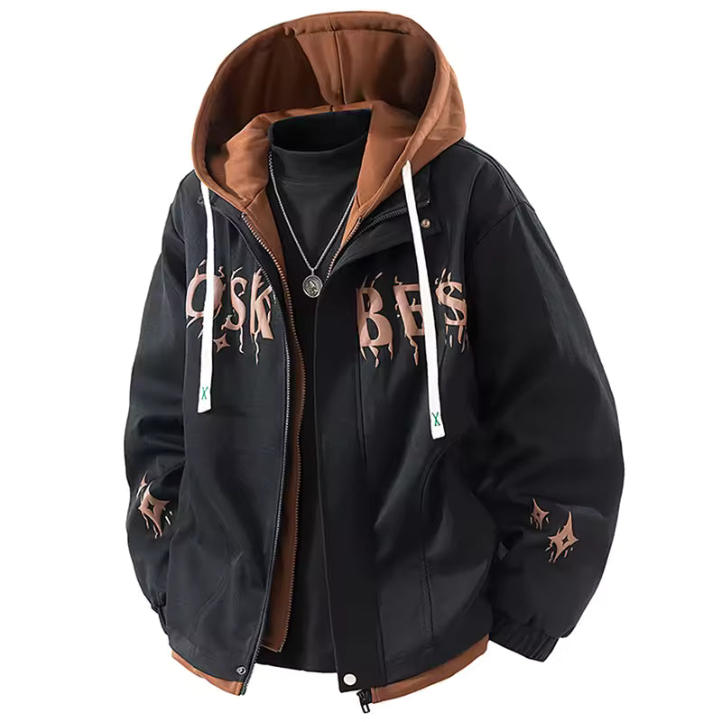 Winter Casual Cargo Hooded Jacket