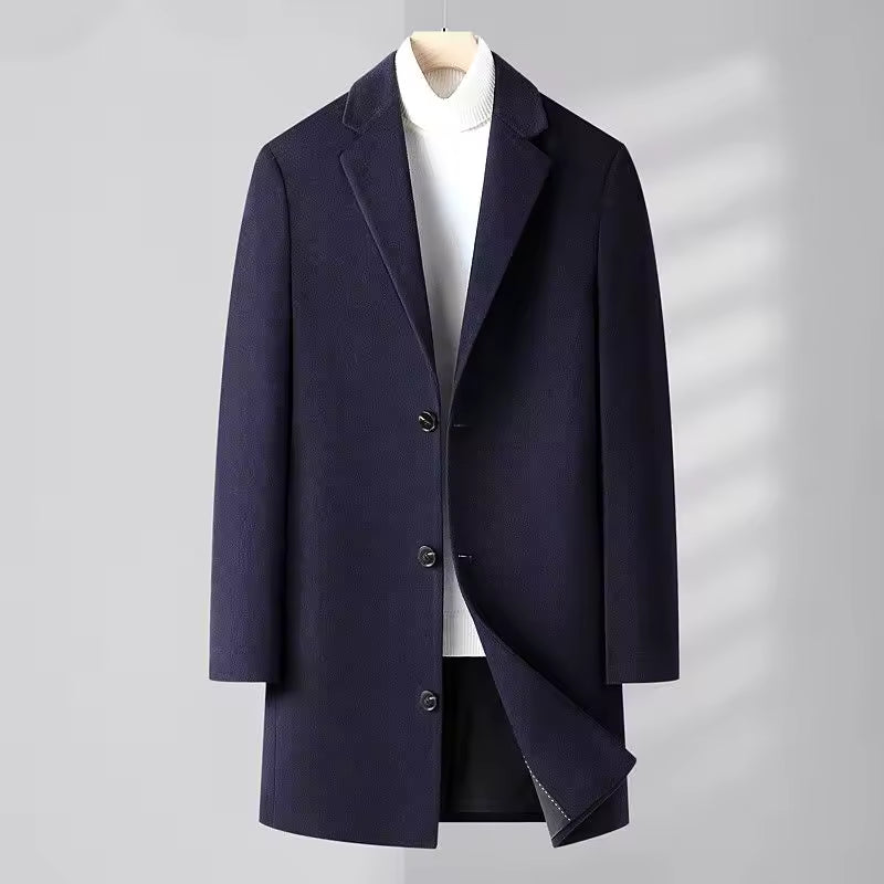 Plus Size Men's Wool Coats