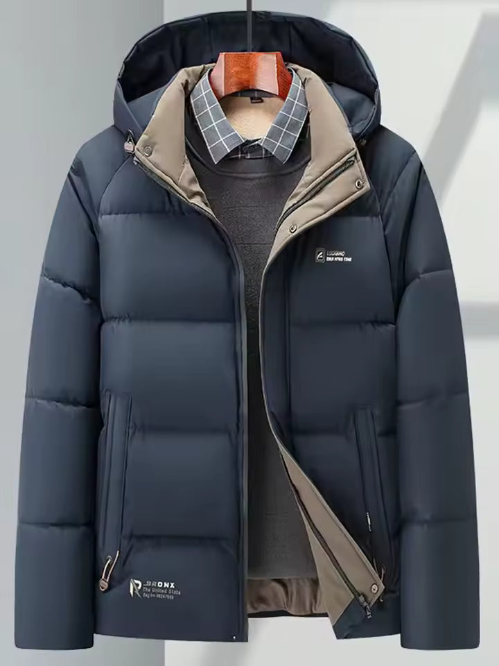Men's warm cotton winter jacket