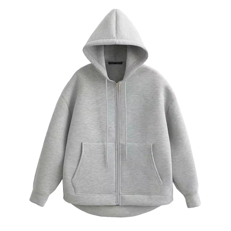 Women's Jacket Oversize Loose Sweatshirt Outerwear Top