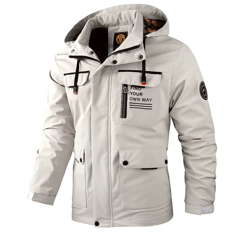 Fashion Men's Casual Windbreaker Jackets