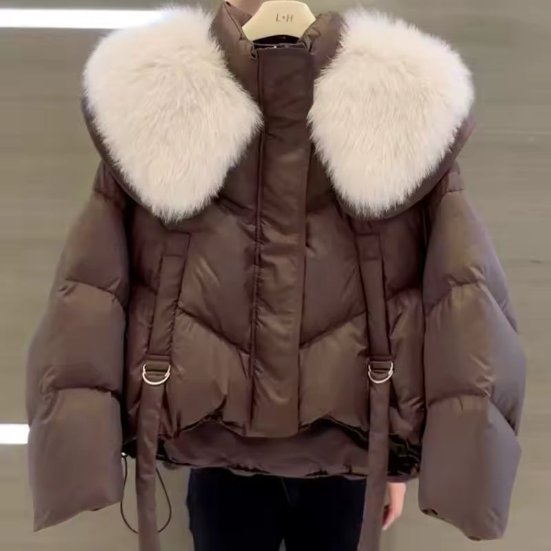 New Korean Fashion Fur Collar for Women in Winter