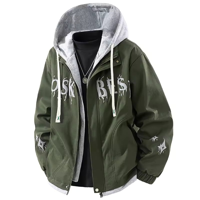 Winter Casual Cargo Hooded Jacket
