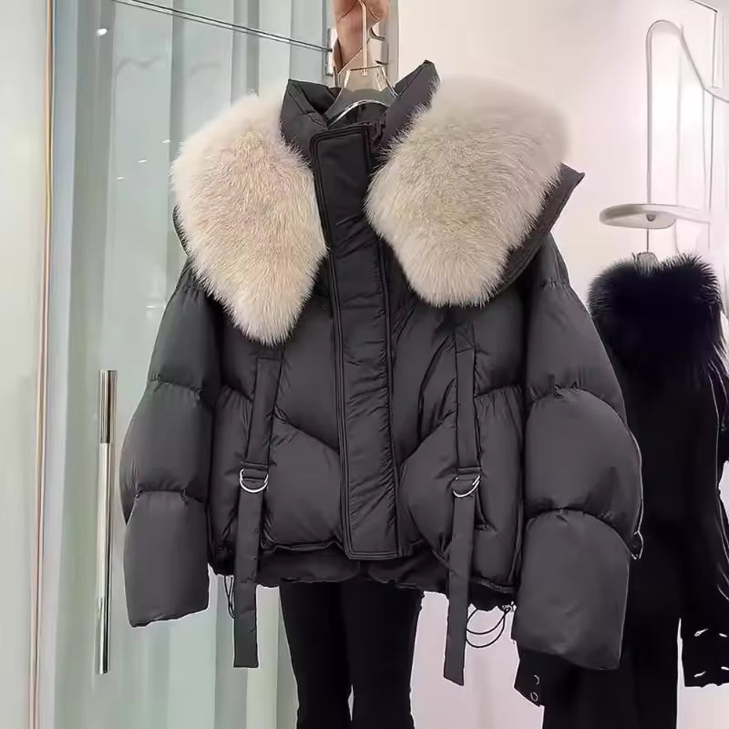 New Korean Fashion Fur Collar for Women in Winter