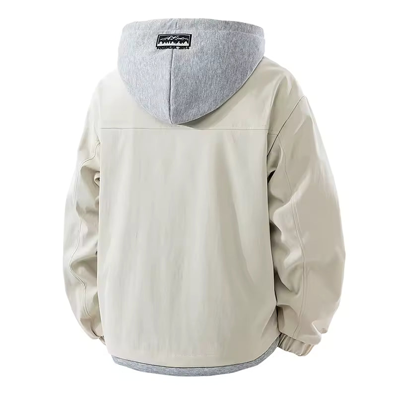 Winter Casual Cargo Hooded Jacket