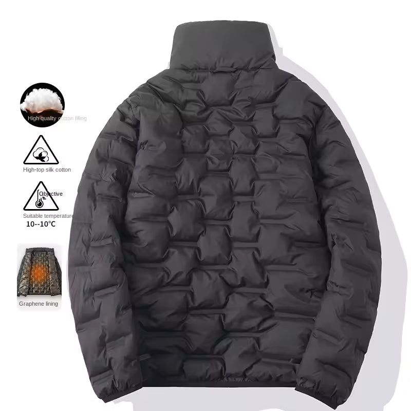Vintage cotton jacket for middle-aged men