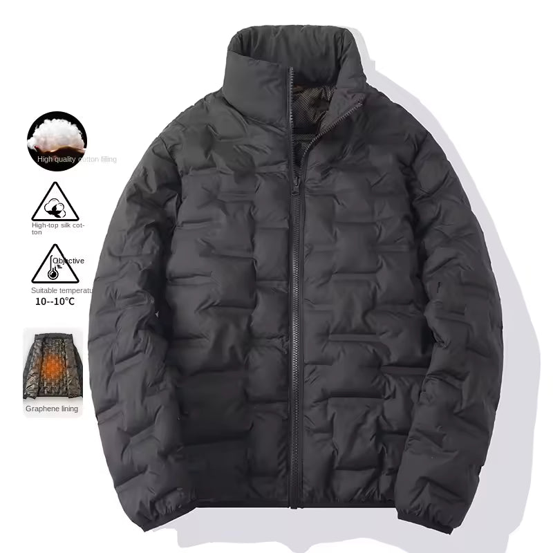 Vintage cotton jacket for middle-aged men