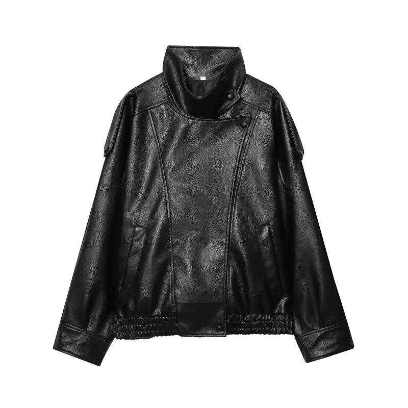 Black Faux Leather Jackets